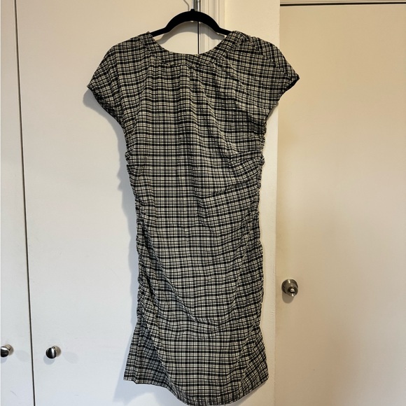 Ganni Plaid Seersucker Dress - Picture 6 of 7